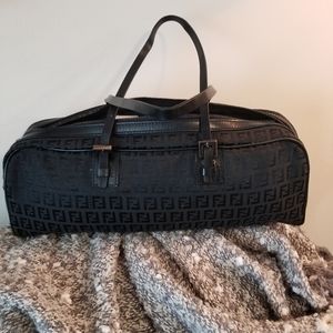 Vintage Fendi Zucchino Handbag